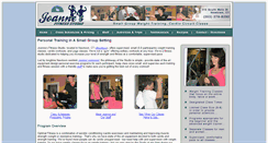 Desktop Screenshot of joannesfitnessstudio.com